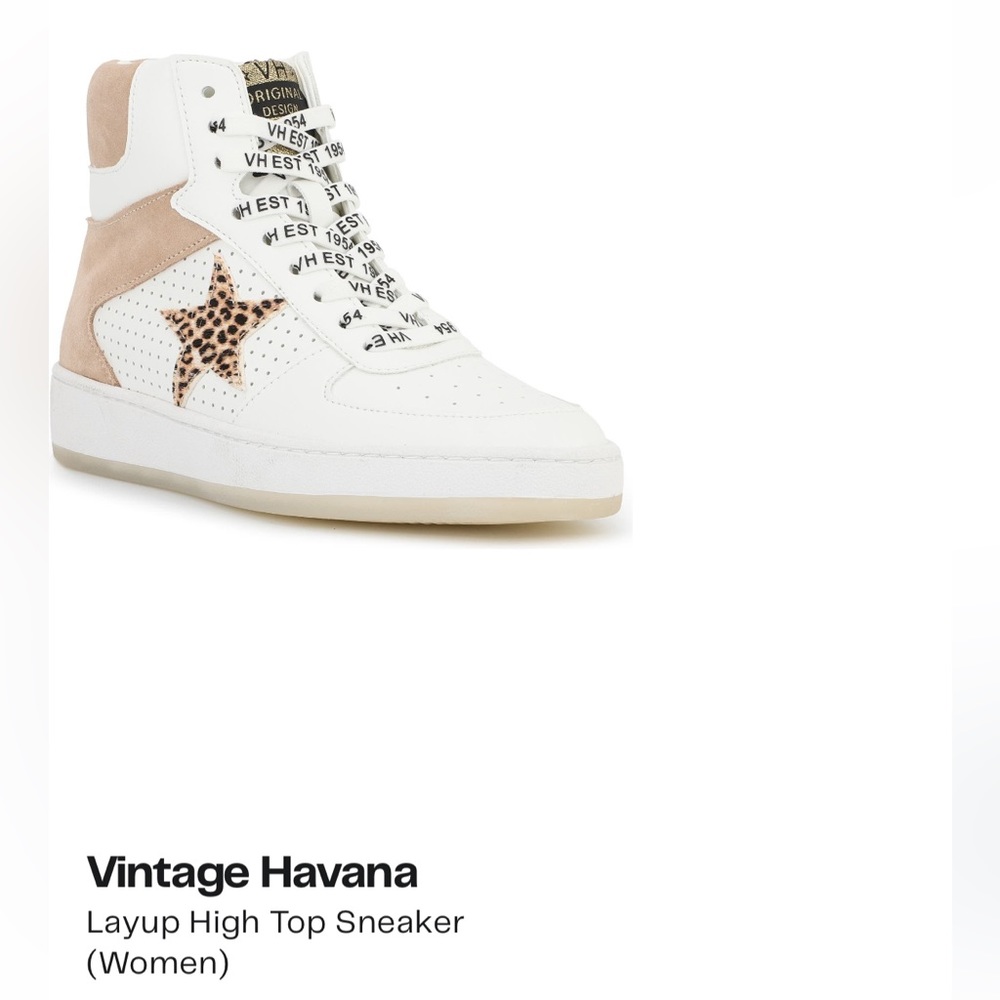 vintage havana layup high top sneaker